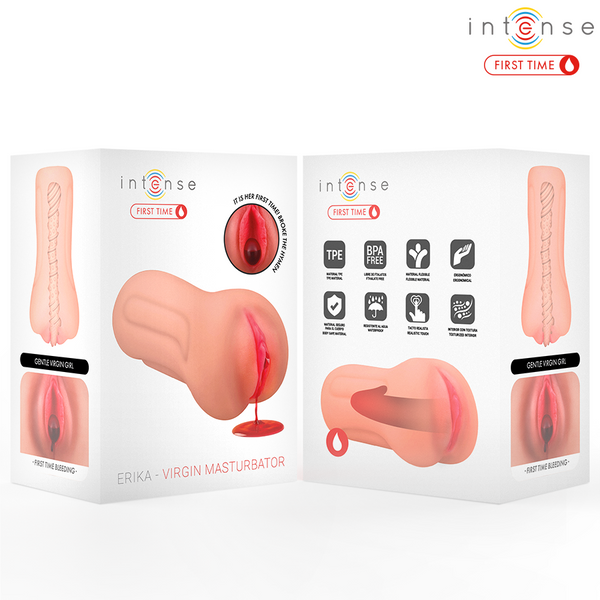 Intense erika vagina virgen con himen y sangrado
