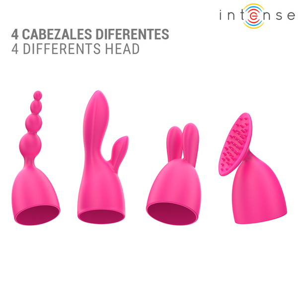 Cher vibrador 20 patrones con cabezales intercambiables