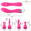 Cher vibrador 20 patrones con cabezales intercambiables