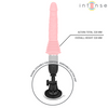 Vibrador Cynthia con movimiento de empuje, control remoto y calor