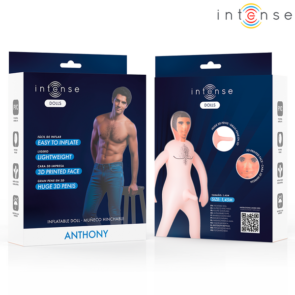 Intense anthony muñeco hinchable pene 3d
