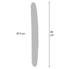 Get dildo doble dong de silicona caramelo 40 cm