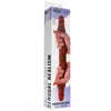 Get dildo doble dong de silicona caramelo 40 cm