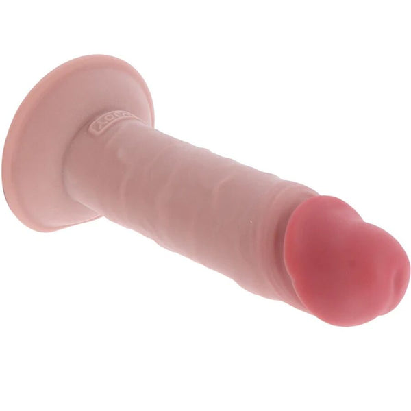 Get dildo deluxe dong grueso de doble densidad tpe 20 cm