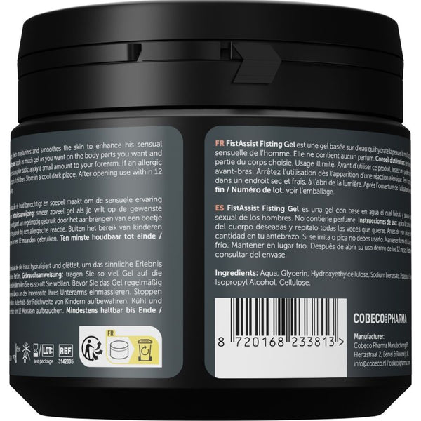 Cobeco fist assist gel extraespeso base de agua 500 ml