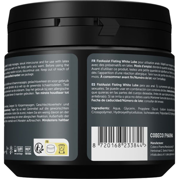 Cobeco fist assist lubricante blanco extraespeso 500 ml
