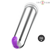 Karen mini bala vibradora 10 modos recargable plateado