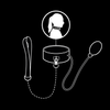 Fetish collar bondage inflable con tirador
