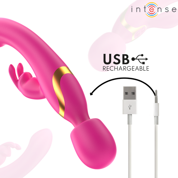 Winona doble vibrador rabbit y wand