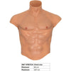 Hidden alter ego camiseta silicona torso masculino con abdominales natural
