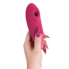 Enhance estimulador de clitorís rosa vibrante