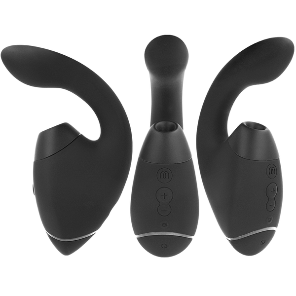 Vibrador dual clítoris y punto·g negro duo next estimulador