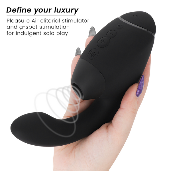 Vibrador dual clítoris y punto·g negro duo next estimulador