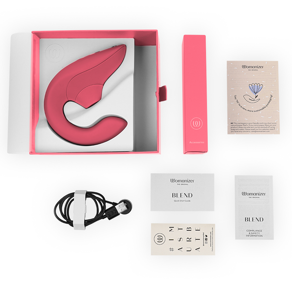 Vibrador rabbit rosa blend estimulador