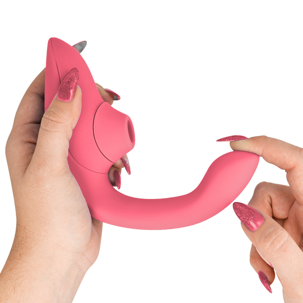 Vibrador rabbit rosa blend estimulador