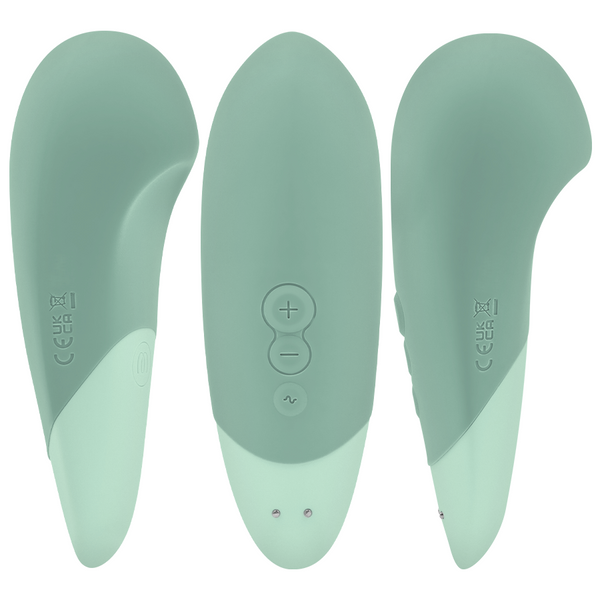 Vibe vibrador lay on silencioso verde claro