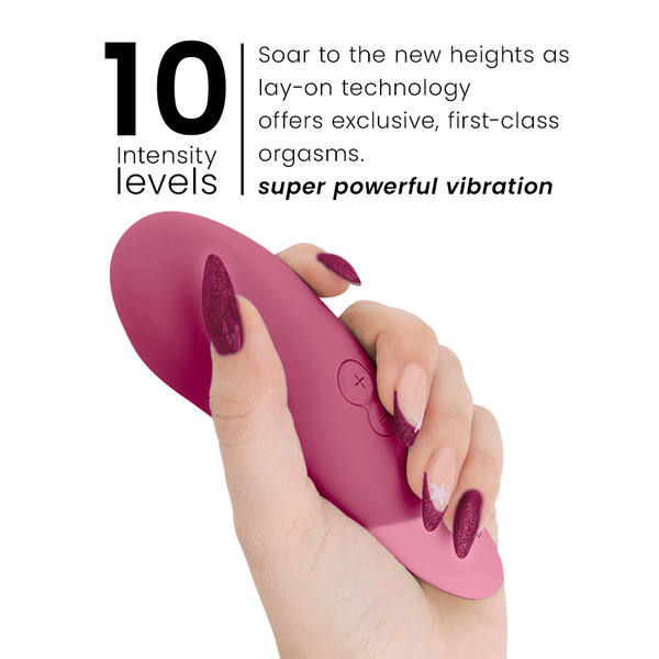 Vibe vibrador lay on silencioso rosa oscuro