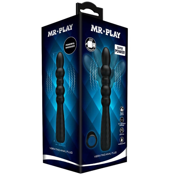 Mr plug anal flexible con vibración