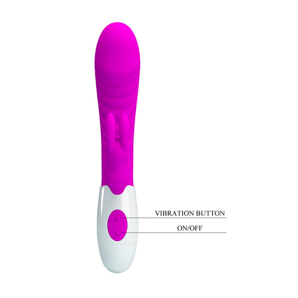 Naughty bunny vibrador morado