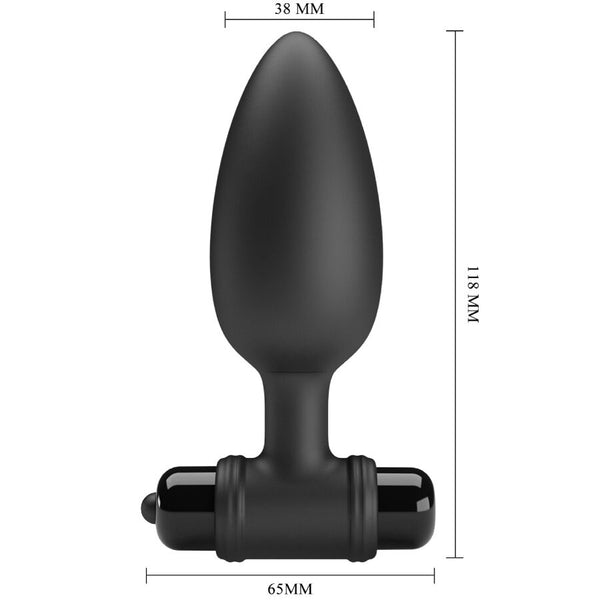Mr plug anal super power con vibración