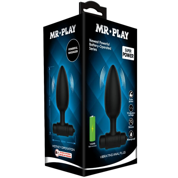 Mr plug anal super power con vibración