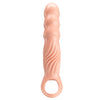 Pretty funda para pene texturizada con extensores