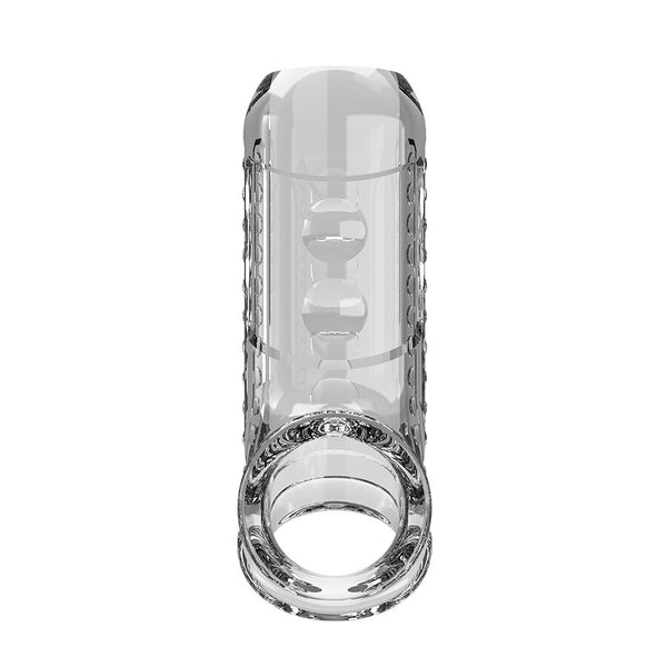Pretty funda para pene texturizada transparente