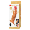 Pretty funda para pene texturizada con vibración y control remoto