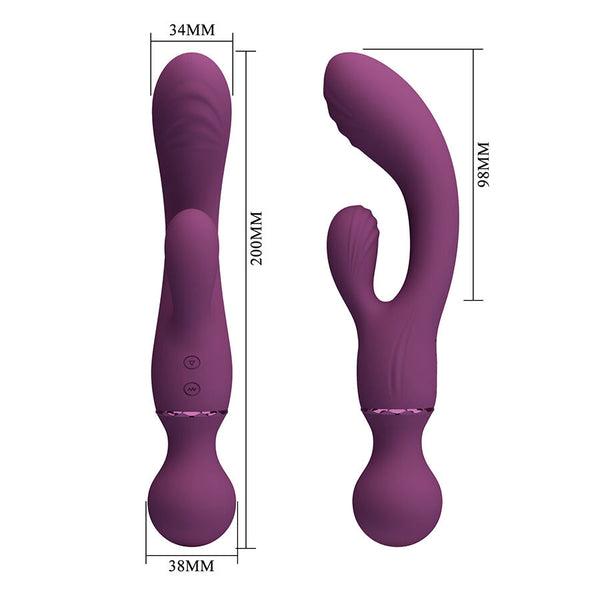 All rounder vibrador Punto G morado