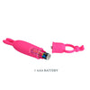 Delia vibrador rabbit con anillo de sujeción