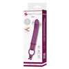 Cora vibrador forma pene con anillo de sujeción
