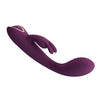 Emma vibrador con estimulador rabbit morado
