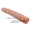 Leander vibrador realístico flexible