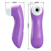 Succionador de clítoris con tecnología de pulsación morado