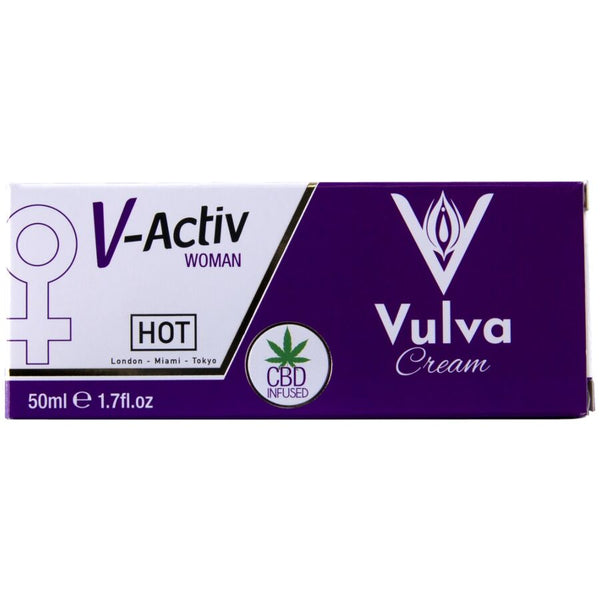 Hot crema para vulva con cbd 50 ml