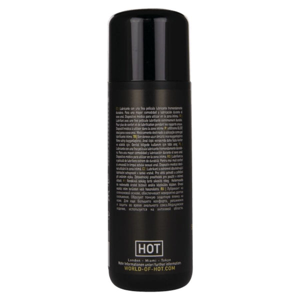 Hot exxtreme glide lubricante base silicona con aceite confort a con 50 ml