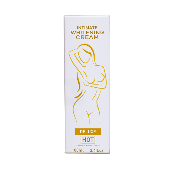 Hot crema blanqueadora íntima deluxe 100 ml