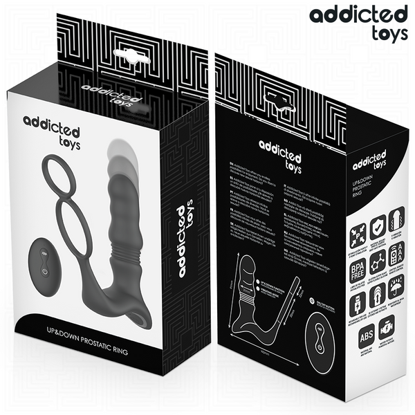 Addicted anillo prostático movimiento arriba y abajo