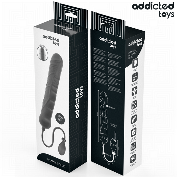 ADDICTED TOYS - DILDO INFLABLE XL MODELO 5