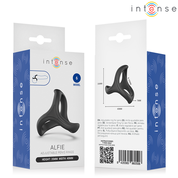 Intense alfie anillo triple ajustable modelo 6
