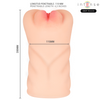 Intense krista masturbador ano y vagina con efecto succión vibración y voz con control remoto 1.2kg