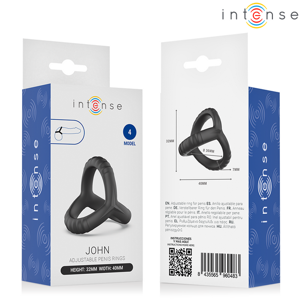 Intense john anillo triple ajustable modelo 4