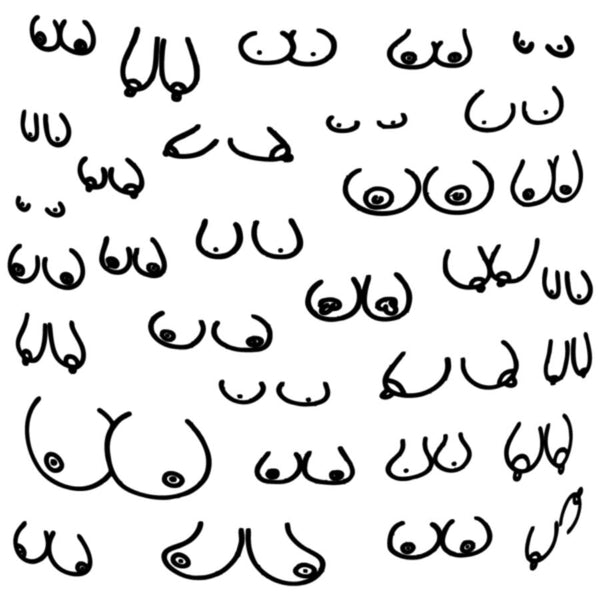 Diablo posavasos cuadrados tetas 10 unidades