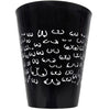 DIABLO PICANTE - VASO NEGRO 500 ML CON TETAS BLANCAS