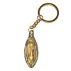 Diablo llavero metal labios dorado