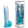 Silexd angel dildo fantasy silicona liquida termoreactivo azul celeste 20.3 cm