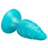 Silexd melty plug anal fantasy silicona liquida termoreactivo azul celeste 9.2 cm