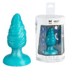 Silexd melty plug anal fantasy silicona liquida termoreactivo azul celeste 9.2 cm