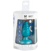 Silexd melty plug anal fantasy silicona liquida termoreactivo azul celeste 9.2 cm