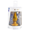 Silexd goldy plug anal fantasy silicona liquida termoreactivo oro 9.2 cm